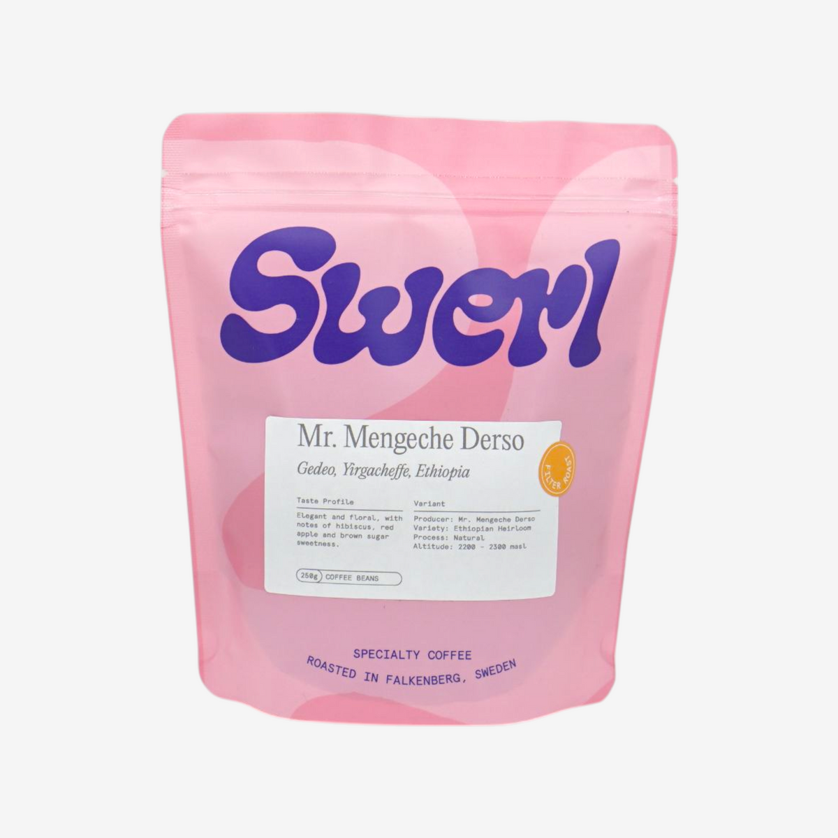 Photo of Mr. Mengeche Derso - Ethiopia // Natural Heirloom - Hibiscus, Red Apple, Brown Sugar