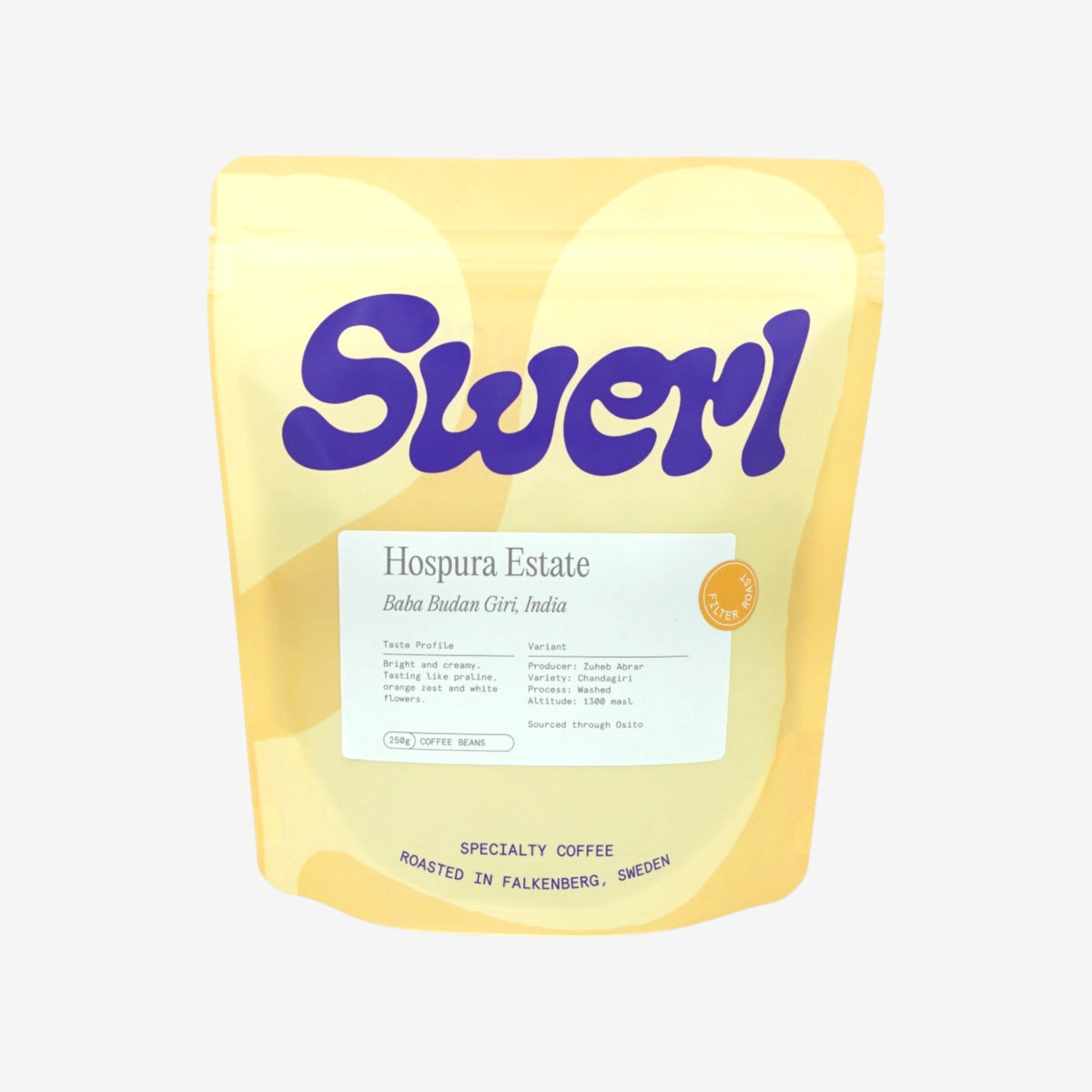 Hospura Estate - India // Praline, Orange Zest, White Flowers