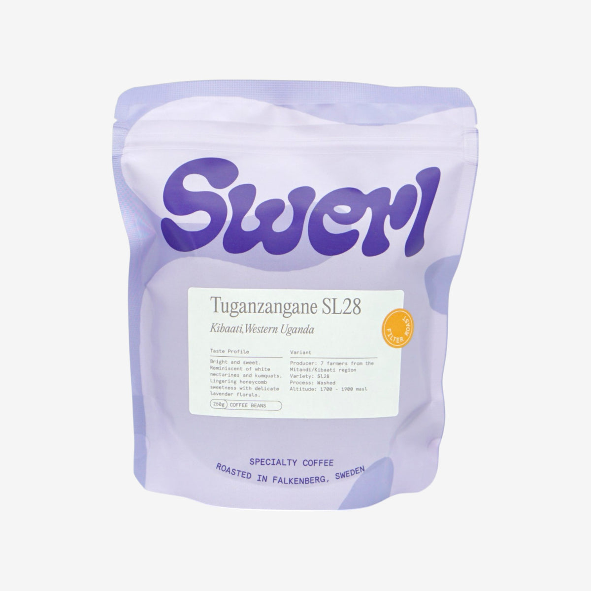 Tuganzangane SL28 - Uganda // Washed SL28 - White Nectarine, Kumquat, Honeycomb